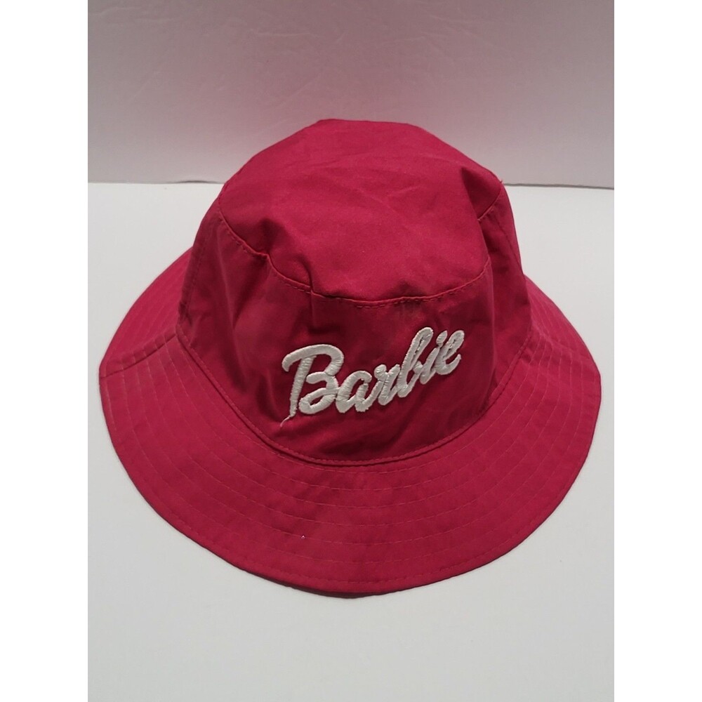 Barbie Bucket Hat Pink/white Size Women's OSFM